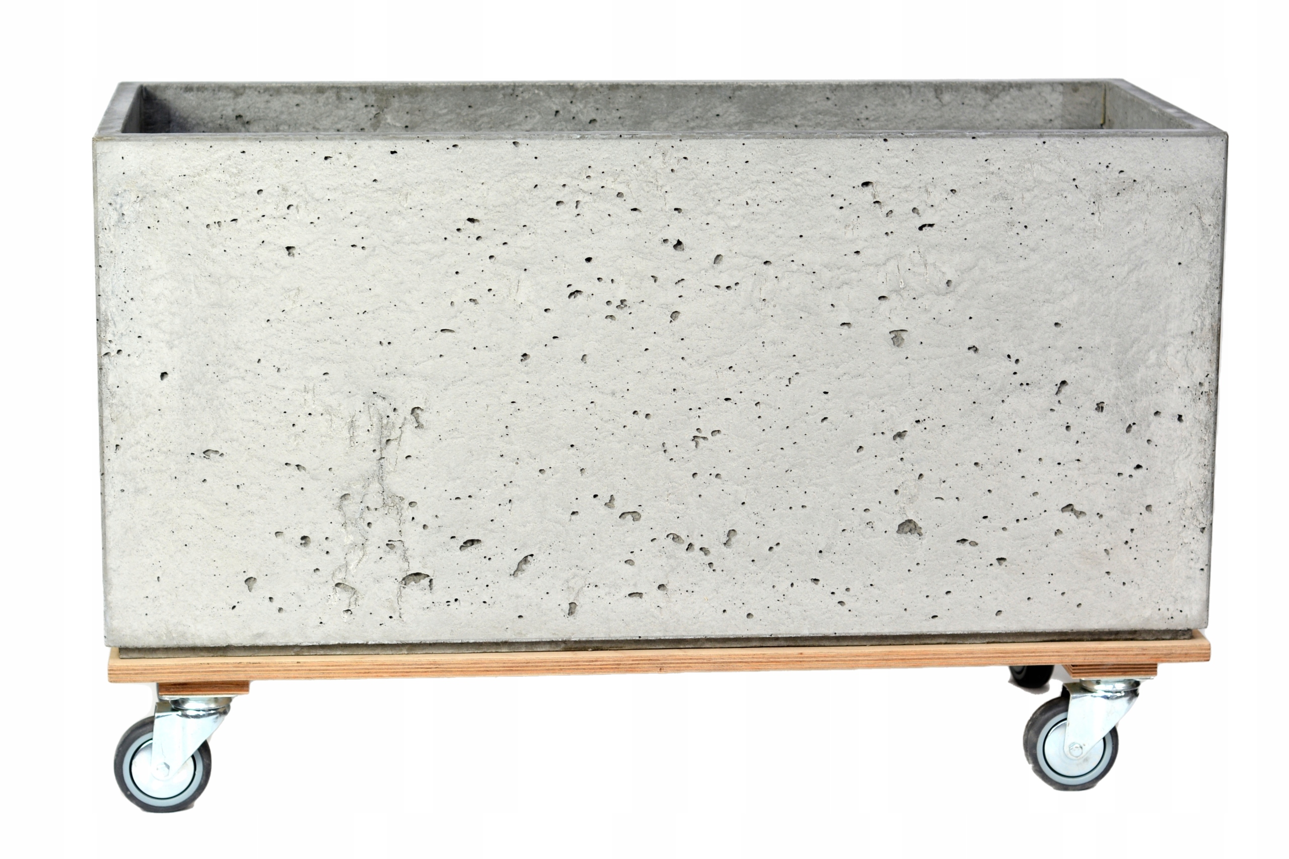 Betónový sivý kvetináč Pan Be 85 cm × 35 × 53 cm